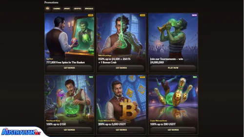 AlterSpin Casino Bonuses