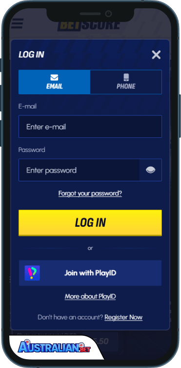 BetScore Casino Login