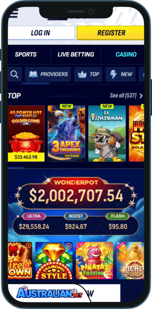 BetScore Casino Mobile app