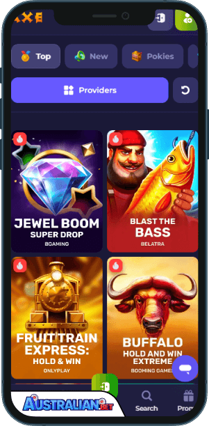 Axecasino Mobile app